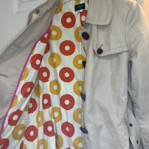 J Crew Trenchcoat with Belt - Picture 8 of 10
